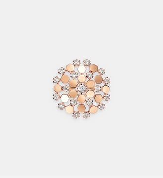 Bague en or rose et diamants - Chaumet - Or rose
