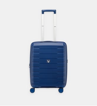 Valise cabine extensible rigide Skyline 2.0 4R 55 cm - Roncato - Bleu