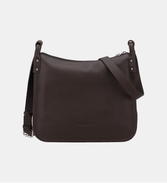 Sac à main signature en cuir - Arthur & Aston - Marron chocolat
