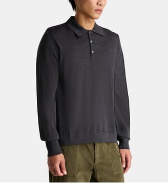 Brutus pull Mérinos - Officine Générale - Gris foncé