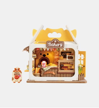 Maquette miniature La boîte à pain de Teddy - Rolife - Multicolore