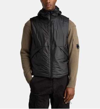 Gilet Nada Shell - C.P. Company - Noir