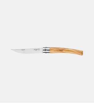 Couteau effilé N°10 en bois d'olivier - Opinel - Naturel