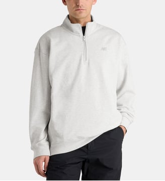 Sweat camionneur en coton - New Balance - Gris