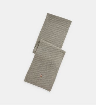 Echarpe en laine signature - Polo Ralph Lauren - Gris