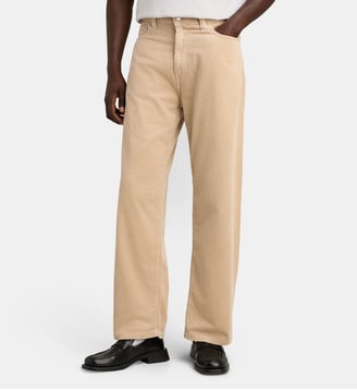 Pantalon Landon velours milleraies - Carhartt WIP - Beige clair