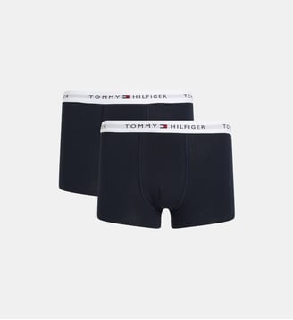 Lot de 2 boxers coton stretch - Tommy Hilfiger - Bleu marine