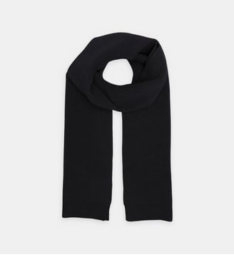 Echarpe en laine mérinos recyclée - Colorful Standard - Noir