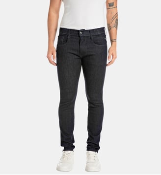 Jean Anbass hyperflex skinny - Replay - Bleu foncé