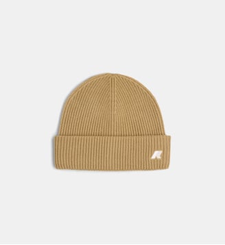 Bonnet Brice en maille de laine - K-Way - Beige army