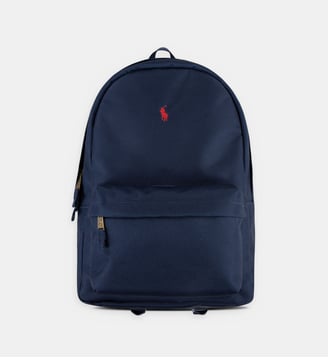 Sac à dos en coton - Polo Ralph Lauren - Bleu marine