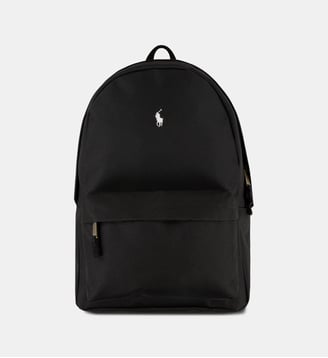 Sac à dos en coton - Polo Ralph Lauren - Noir