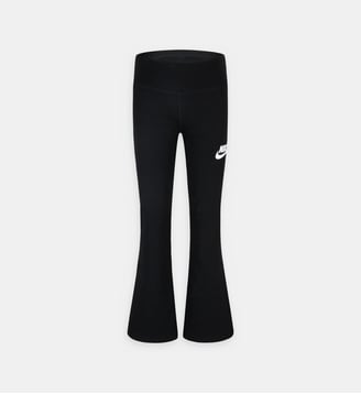 Legging flare coton interlock mélangé - Nike - Noir