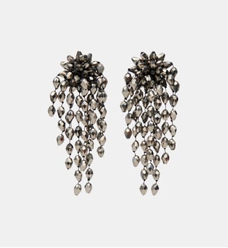 Boucles d'oreilles pendantes en perles - Isabel Marant - Métal
