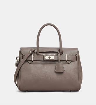 Sac cabas Pyla Magda cuir - Mac Douglas - Gris perle