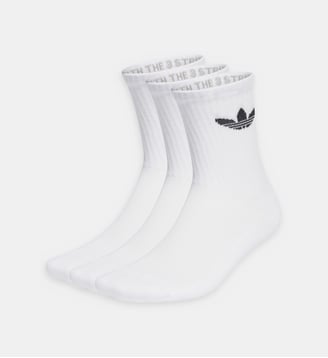 Lot de 3 paires de chaussettes classique signature - Adidas Originals - Blanc