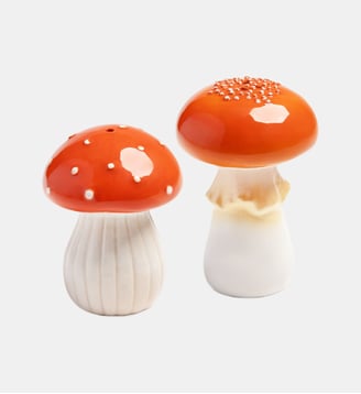Ensemble salière et poivrière Champignons - &Klevering - Multicolore
