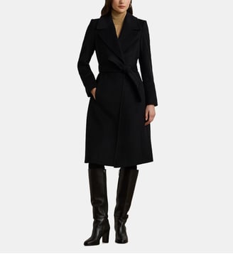 Manteau mi-long - Lauren Ralph Lauren - Noir