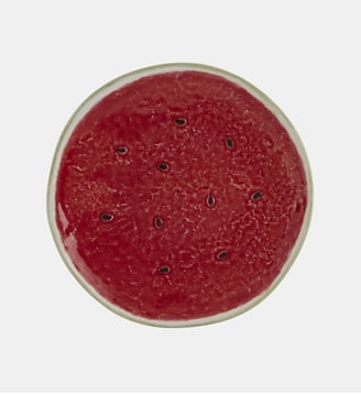 Assiette - Bordallo Pinheiro - Rouge