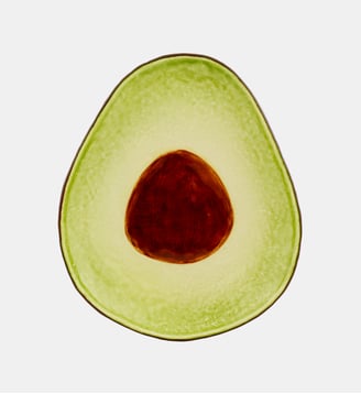 Assiette avocat - Bordallo Pinheiro - Vert