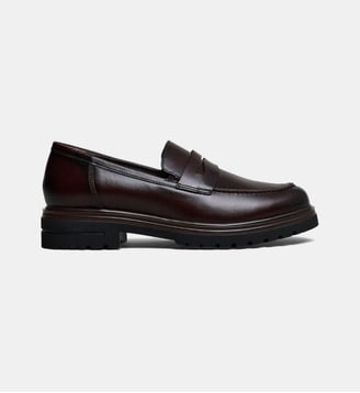 Mocassins Arlo en cuir - Jonak - Brun rouge