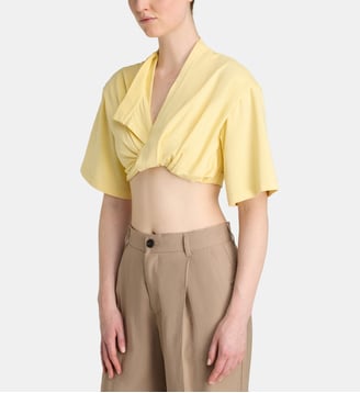 Le T-shirt Bahia - Jacquemus - Jaune clair