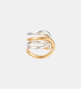 Bague en argent rhodié et vermeil - Charlotte Chesnais - Argent et doré