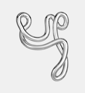 Collier en argent rhodié - Lettre Y - avec chaine - Charlotte Chesnais - Argent