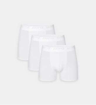 Lot de 3 boxers courts - Skims - Blanc