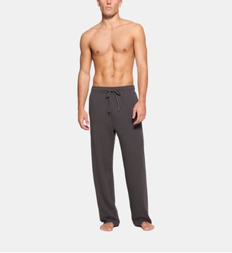 Pantalon jogging droit coton mélangé - Skims - Gris foncé