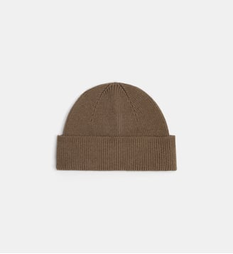 Bonnet Roney en maille - Galeries Lafayette - Beige