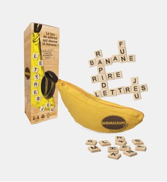 Jeu de mots - Bananagrams - Multicolore