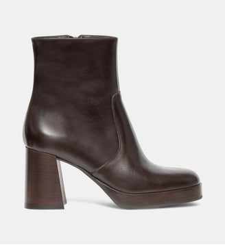 Bottines à talons Ezra - Bocage - Marron