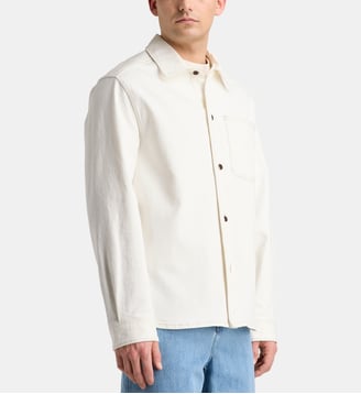 Surchemise Povernim coton - Galeries Lafayette - Écru