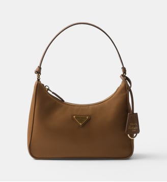 Sac à main signature Re-Edition - Prada - Marron