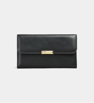 Portefeuille à volets Orianna - Galeries Lafayette - Noir