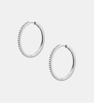 Boucles d'oreille créoles - Fossil - Argenté