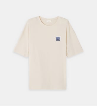 T-shirt ample en coton - American Vintage - Écru