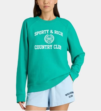 Sweat Ena - Sporty & Rich - Vert clair