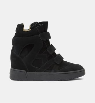 Baskets Montantes Im3 en cuir - Isabel Marant - Noir