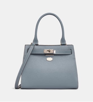 Sac à main Temple Buni XS cuir - Mac Douglas - Bleu jean