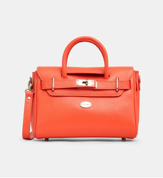 Sac à main Pyla Buni mini cuir - Mac Douglas - Corail
