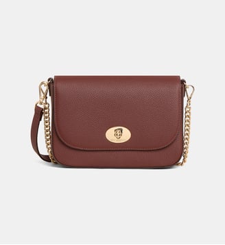 Sac à main Cancun Alba S cuir grainé - Mac Douglas - Bordeaux