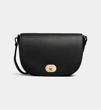 Sac à main Courchevel Rhodes cuir grainé - Mac Douglas - Noir