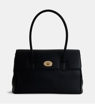 Sac cabas Carlton Montana grainé XS - Mac Douglas - Noir
