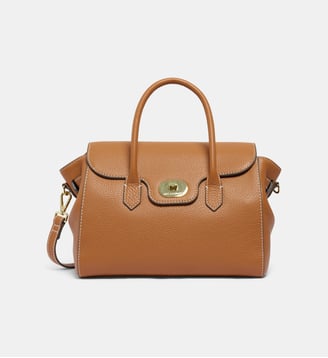 Sac à main Concorde Romy cuir S - Mac Douglas - Châtaigne