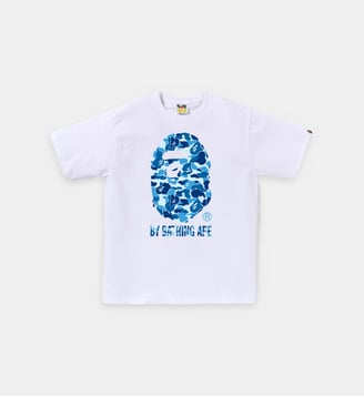 T-shirt Abc Camo By B. - A BATHING APE ® - Blanc et bleu