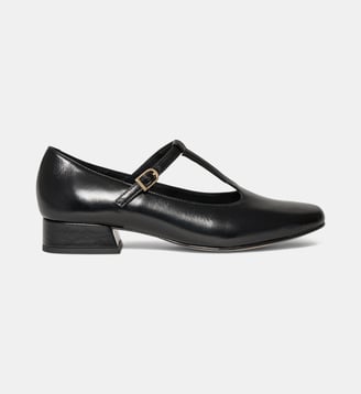 Ballerines Bea en cuir - Bocage - Noir 2