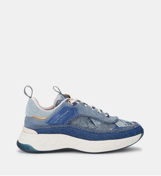 Baskets basses Kensington - Kurt Geiger London - Bleu denim