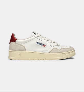 Baskets basses Medalist LS43 - Autry - Blanc et rouge